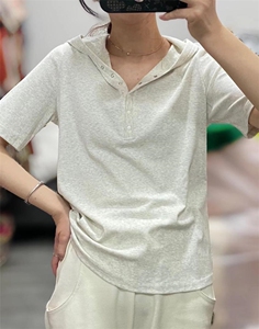 9158连帽短袖图片