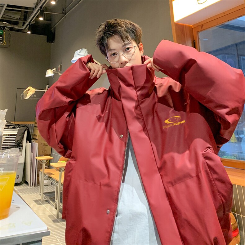 A440-1-MY8210-P110秋冬加厚皮棉衣外套 精致口袋棉服短款图片