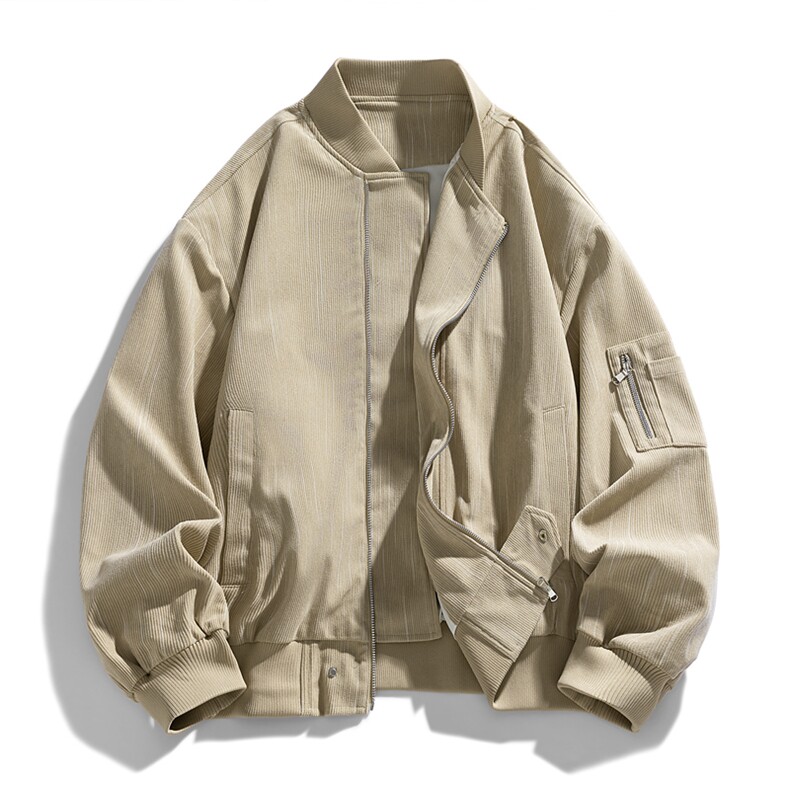 棒球服特批P75美式潮牌复古工装开衫外套男宽松休闲夹克男SY2501,男装夹克,星座610B-1