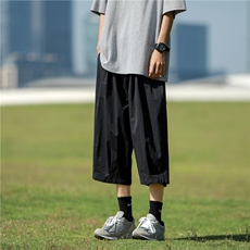 XZ222-1/QFK01/P55/控68宽松休闲七分裤，男装牛仔裤，星座809A(原222-1)