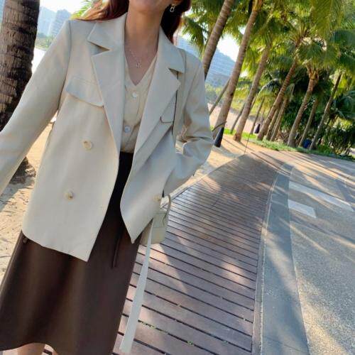 【现货】韩风简约腰带西装，女装西装，郭郭家