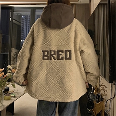 毛呢外套少女秋冬季新款大童初高中学生加厚羊羔绒大衣C548-P120，男装毛呢大衣，星座911-2(原星座613-2）