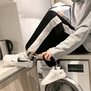 新款男设计感直筒港风休闲裤XC20-P35控58图片