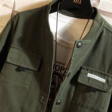 2021春秋季新日系白墙风大码男潮牌工装夹克棒球领外套J961-P75，男装夹克，电商A001