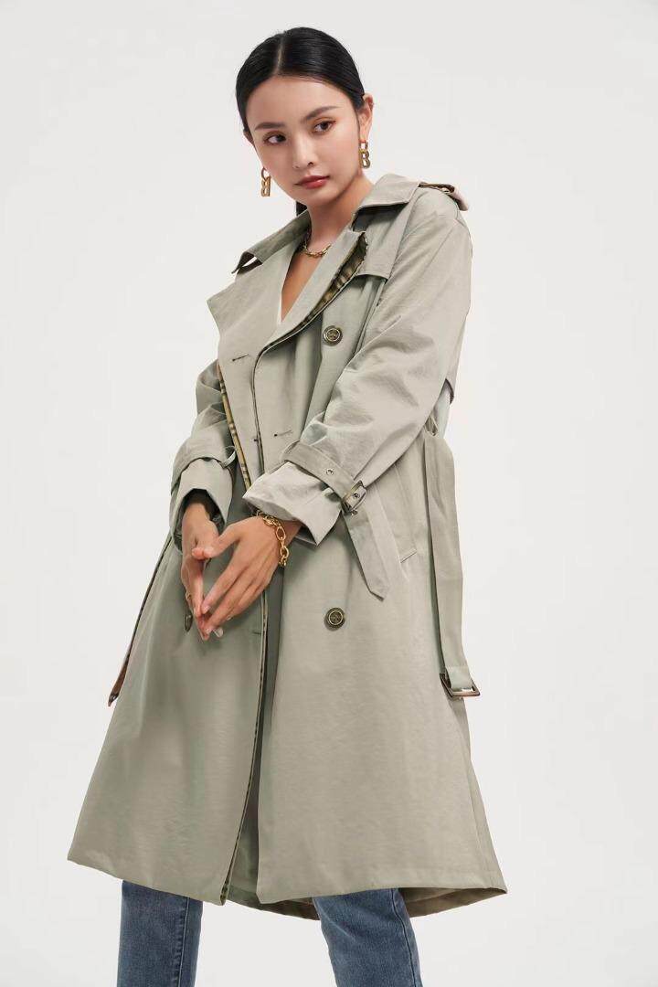 秋装新款风衣，女装风衣，艾涵o