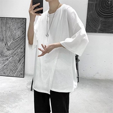 男圆领T恤宽松短袖T00101P26，男装T恤，星座1116-2