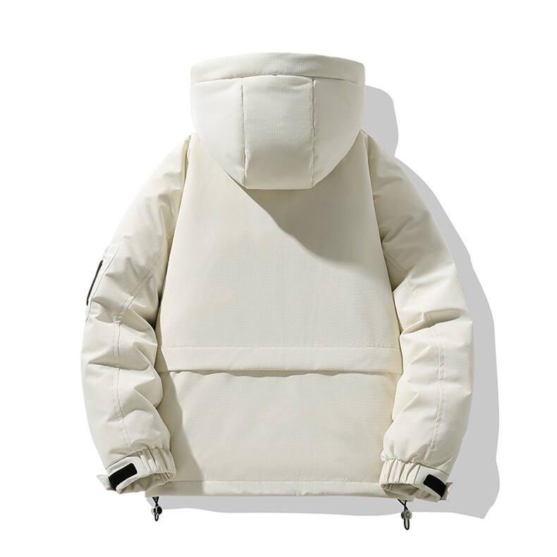 冬季工装连帽防寒保暖白鸭绒羽绒服大衣外套A406Y93657P228,男装羽绒服,星座309（原A406）