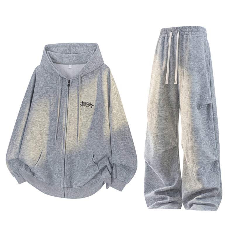 春季新款现货情侣套装男DSA157B-TZ5866-P85，男装休闲套装，电商A157B