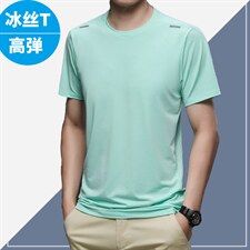 BH61427钱塘2020-2直播深度备货短袖T恤真冰丝休闲运动P43,男装T恤,钱塘207-2