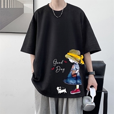 麂皮绒短袖t恤男大码半袖男JD82415-P25，男装T恤，电商A040