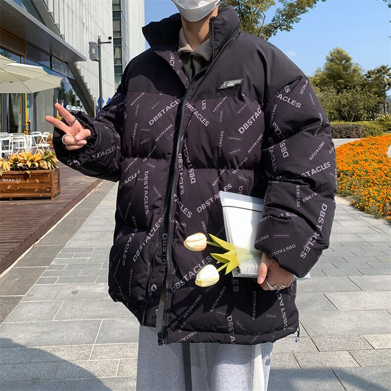 控价138冬季男女款新港风棉袄加厚保暖面包棉衣外套MY9020-P60,男装棉衣,电商A128