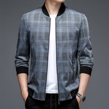 2023年春款休闲时尚高端男士外套上衣夹克P110，男装夹克，电商D223-1