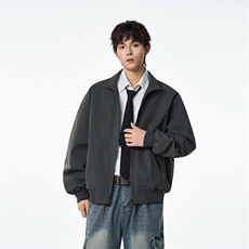 2025新款设计感高品质个性简约休闲夹克飞行服防风衣8566-特P38，男装夹克，电商B306