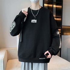 卫衣春季新款印花青少年套头男潮流学生休闲宽松WY822-P53，男装卫衣，星座1105-3