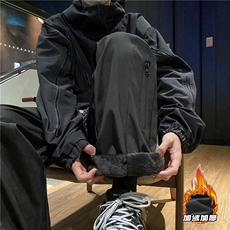 2025冬季新款加绒拉链机能防水冲锋裤B315-K23521JR-特p35控68，男装卫衣，电商B315