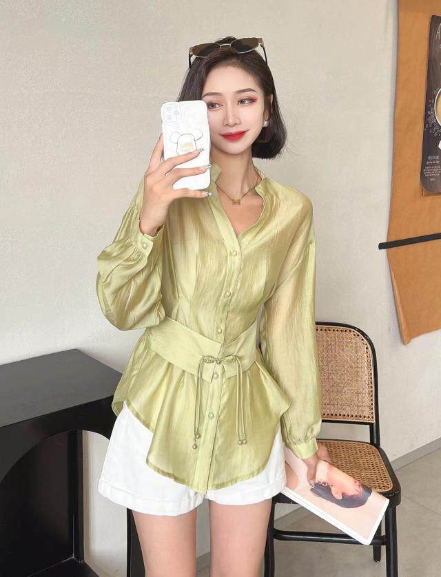 腰封盘扣小上衣，腰带/腰封，迪蔓君翔