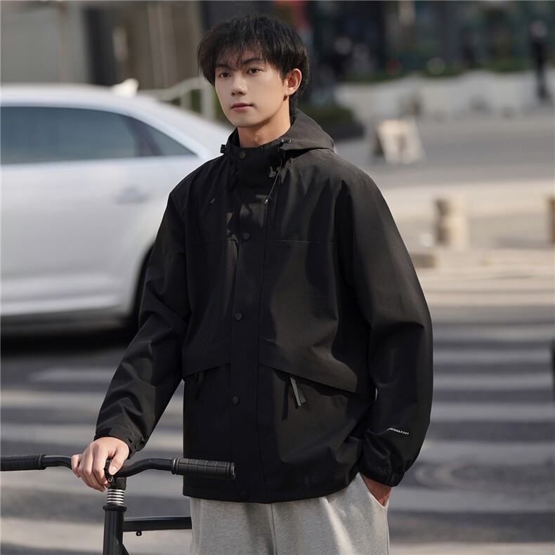 2026新款撞色冲锋衣夹克货充足JK21/P70,男装夹克,星座202