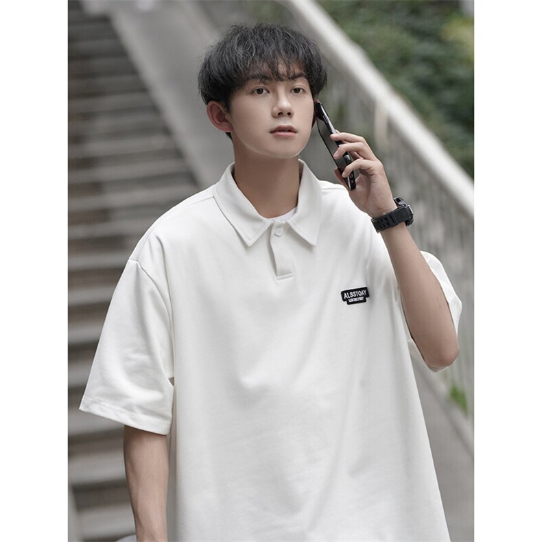 A177-T506-P35新款2025男生短袖polo衫95%聚酯纤维.5%氨纶,男装T恤,电商A177