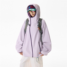 防水冲锋衣夹克休闲工装连帽户外登山服男女款C61320-TP4589，男装夹克，电商A102