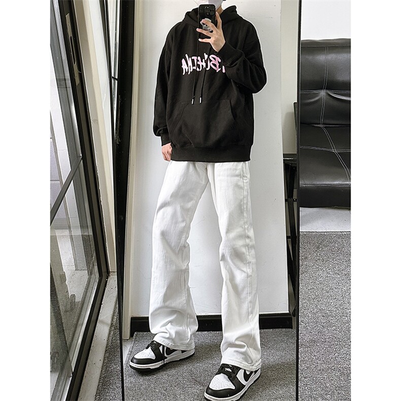B221美式ins高街暗黑小众修身弹力休闲牛仔裤LK23010-P60控78,男装牛仔裤,电商B221