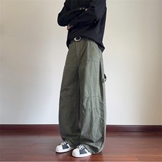抖音品质春季新款美式高街宽松工装休闲裤B315-K25610-p70控98，男装休闲裤，电商B315