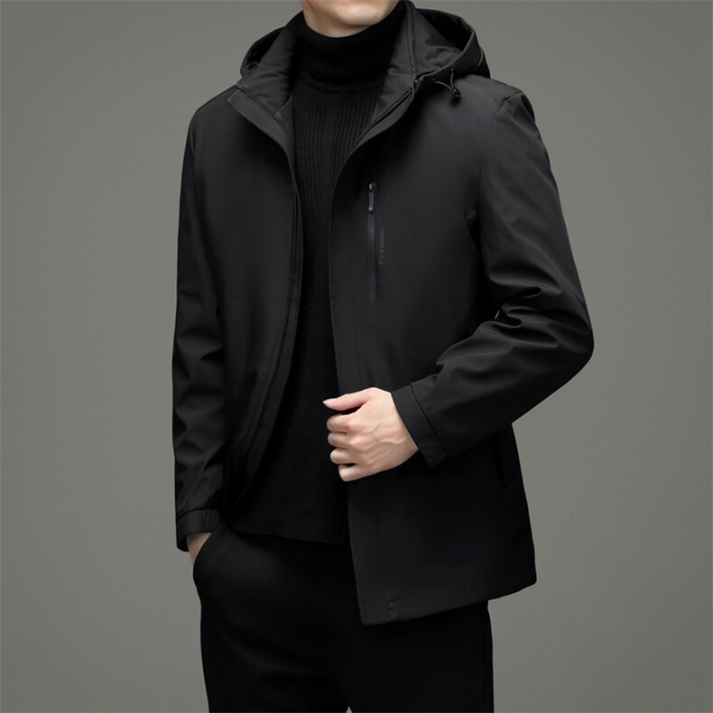 2023新款羽绒服男士短款商务休闲上衣外套中老年爸爸装J611-P260,男装羽绒服,电商B212（原钱塘6029）