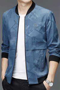 BH3011钱塘2020-2春秋季新款中年男士时尚休闲简约夹克外套P125图片
