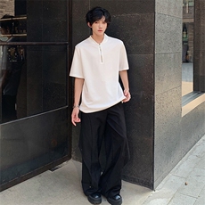 短袖男夏季新款冰丝凉感T恤上衣T0152-P28，男装T恤，星座214-3