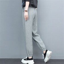 长期现货，卫裤女春季新款韩版裤子春秋百搭显瘦休闲时尚运动裤，女装休闲裤，涵誉