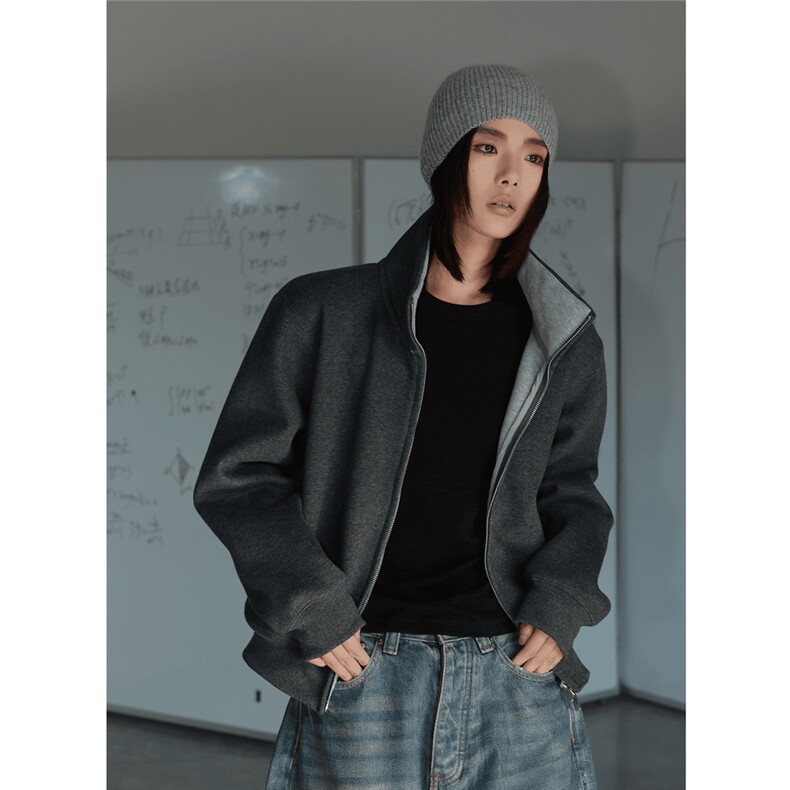 C316HXD09P55特春夏新款夹克衫开衫撞色卫衣外套，男装夹克，电商C316