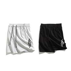 INS夏季新款潮流宽松百搭休闲远动卫裤短裤B315-K24126-p35控48，男装休闲裤，电商B315