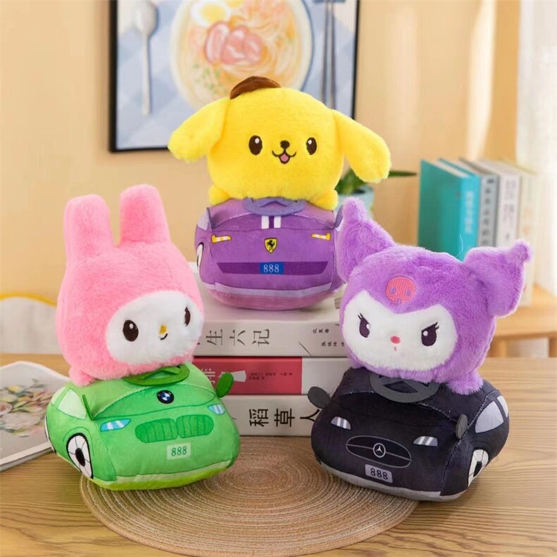 汽车库洛洛（精品款），盛润毛绒玩具