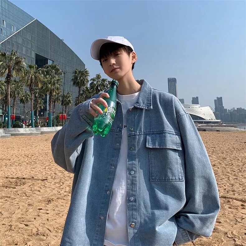 潮流夹克潮男春季夹克J451P60图片