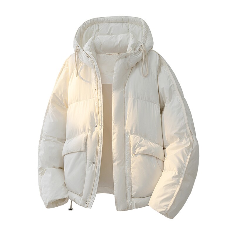 高品质连帽保暖cityboy羽绒服情侣冬90白鸭绒2025SYR2602-P270，男装羽绒服，星座610B-1