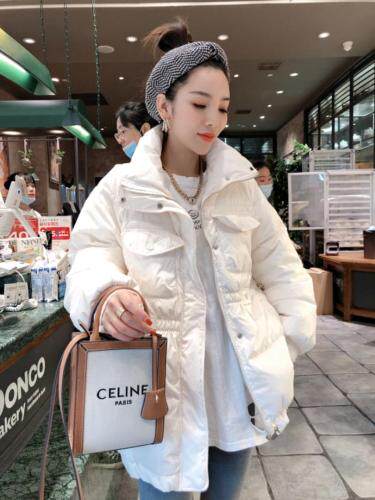 90绒亮色羽绒服，女装羽绒服，一杭