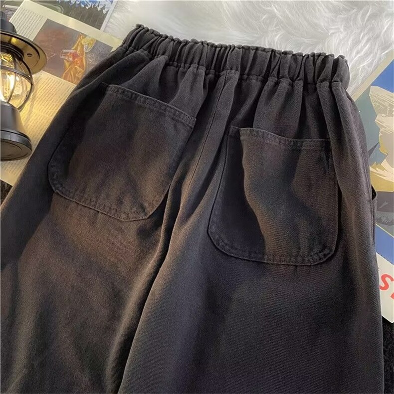 潮水洗长裤牛仔裤直脚夏季男文艺牛仔直筒裤N5078P43,男装牛仔裤,星座1116-2