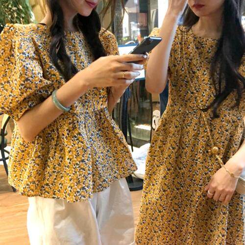 碎花闺蜜装，女装，xy35