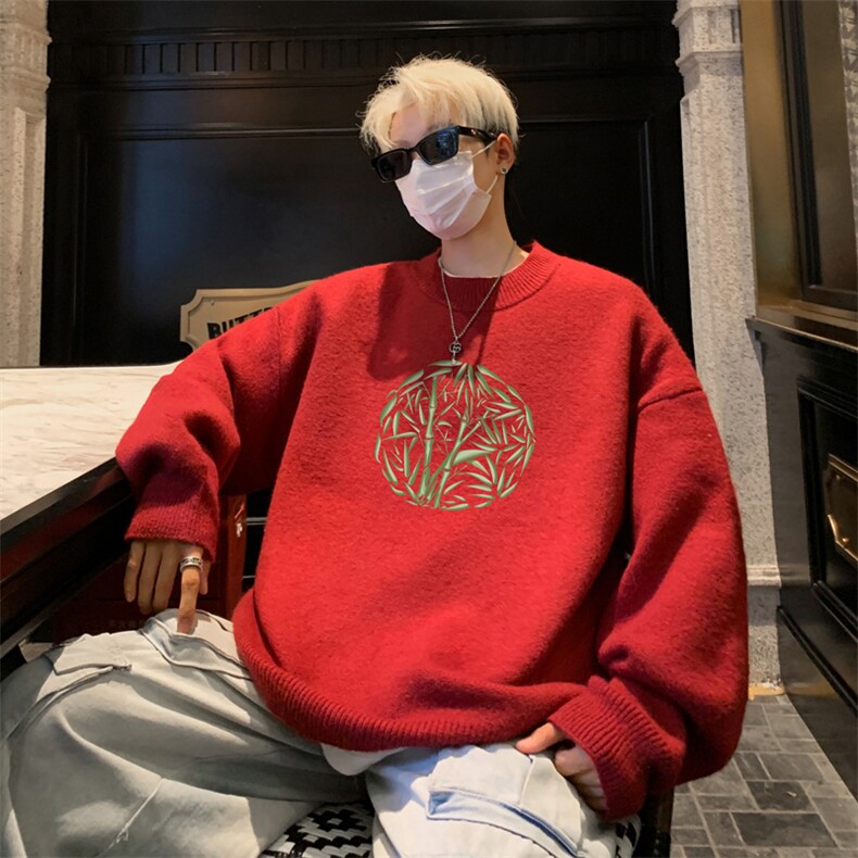 高质量！秋冬季半高领毛衣男士加绒加厚线衣针织衫男DMY530-特P38,男装针织衫/毛衣,电商B371