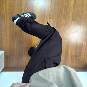 自拍图 有大货 2025夏季男女同款直筒休闲长裤运动速干裤K65-P40图片