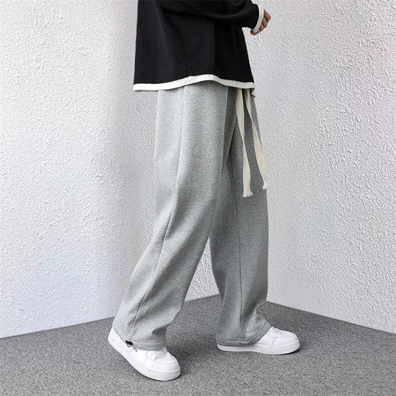 218-1-P50-AZ6668秋冬款时尚休闲宽松裤脚松紧百搭裤,男装休闲裤,四季星座218-1