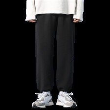 夏季大码港风束脚抽带日系学生青少年潮流百搭九分裤男K9163P35，男装休闲裤，电商B226