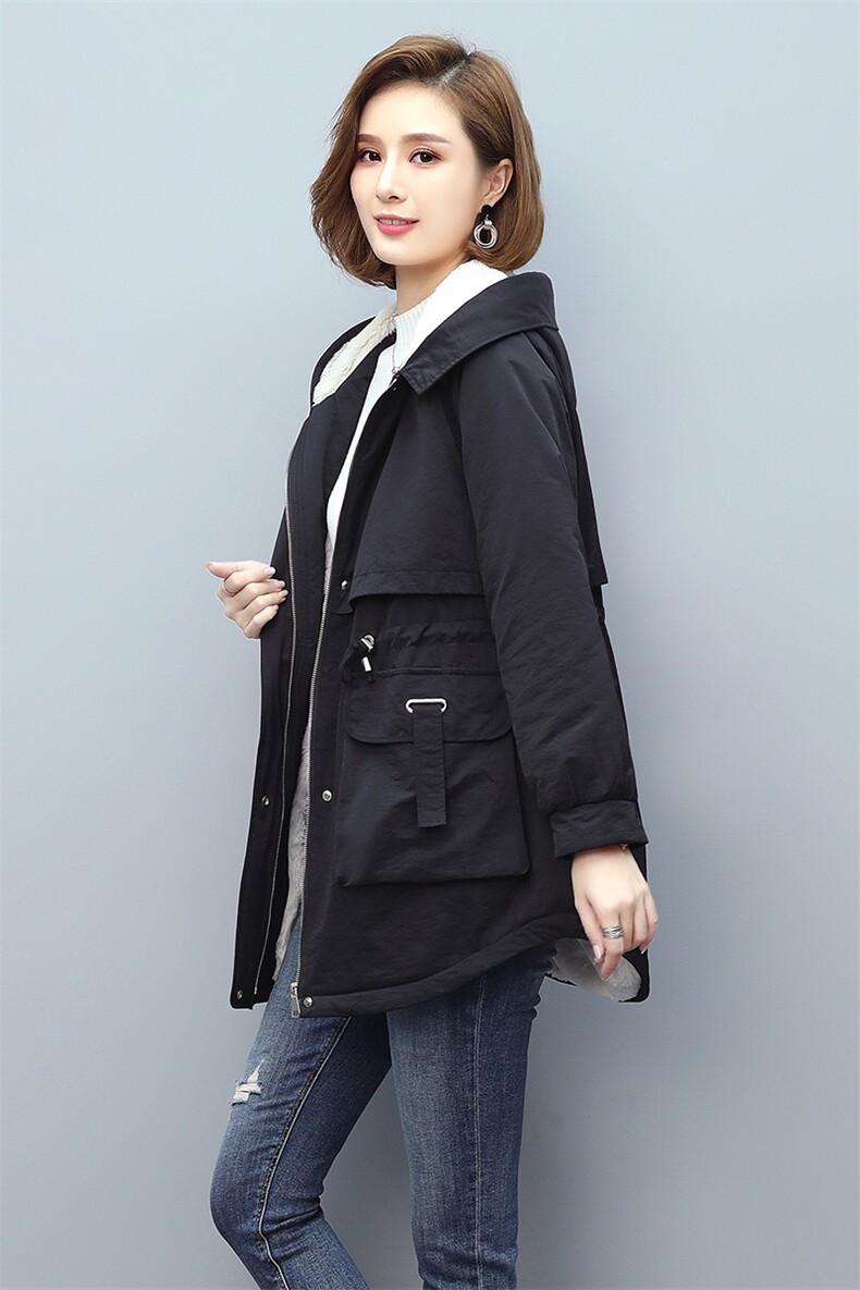 2020冬装新款修身显瘦减龄加绒保暖棉衣/棉服派克服,女装派克服,姿萝菲