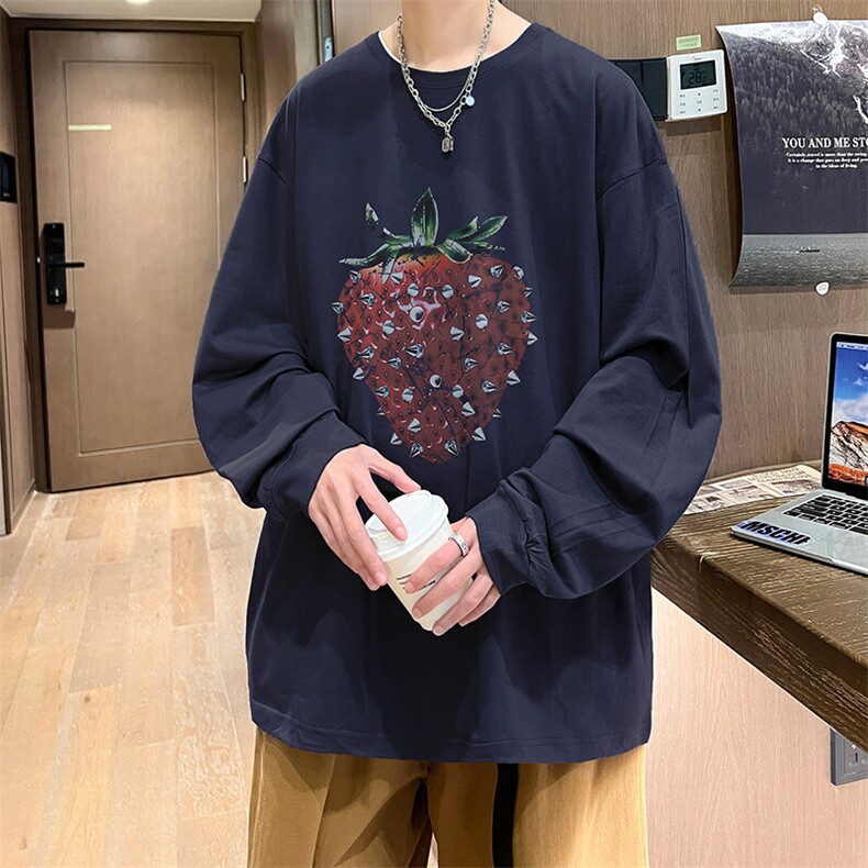 抖音得物供货 量大从优 可提供视频 美式长袖T恤CT798特P25图片