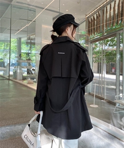香丽迪秋装新款风衣图片