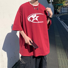 量大优供视频220克美式短袖t恤T3020得物直播有280克品质，男装T恤，电商A486