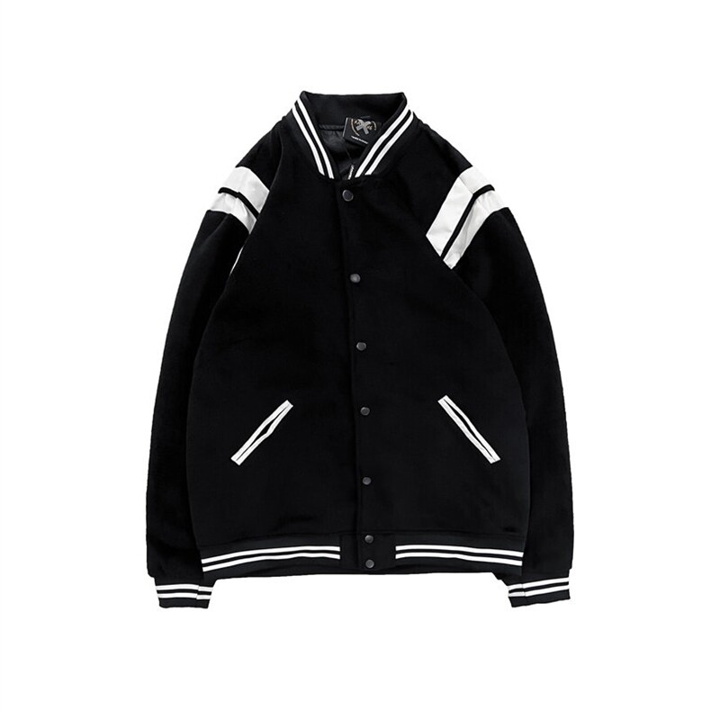 棒球服外套男ins潮牌高级感小众hiphop高街情侣飞行夹克~B314，男装夹克，星座601-1