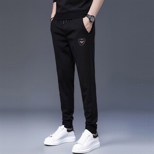 S3073钱塘2020-2春秋新款时尚休闲帅气中青年男士长款卫裤P72图片