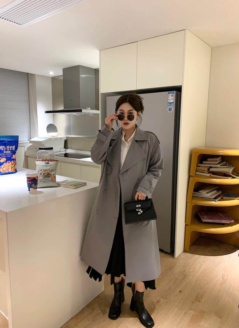 2022春款百搭风衣，女装风衣，谦度