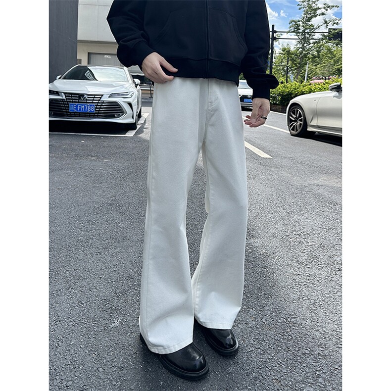 !!!新秋现货弯刀微喇白色牛仔裤809B-2007-P50,男装牛仔裤,星座809B（原星座805）