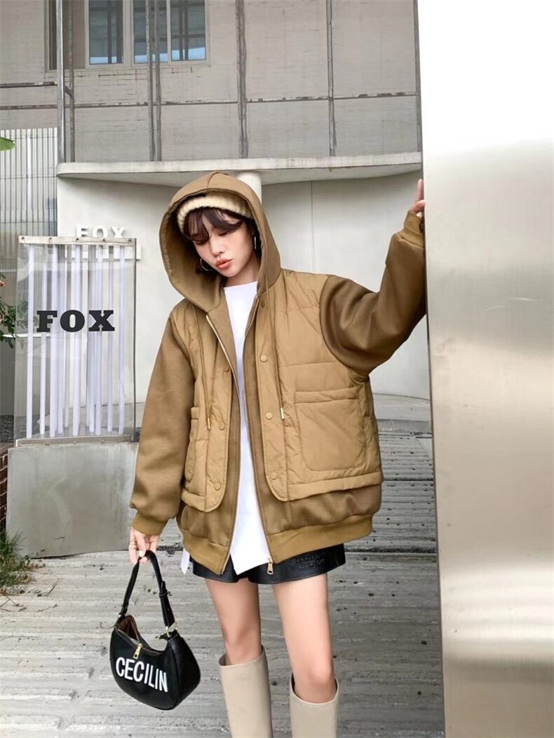 现货羽绒服，女装羽绒服，爱美欧